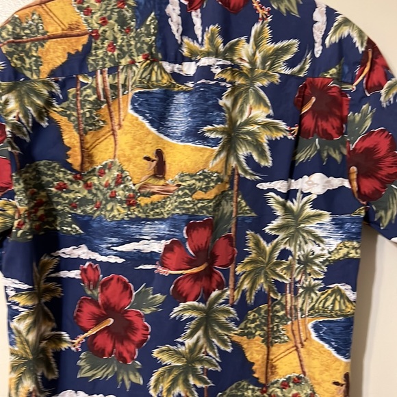 Chemise Hawaïenne Pacific Legend – Homme – Manches Courtes – Taille M – Motif Fleurs Rouge